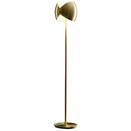 EIRENE FLOOR  BURNISHED SATIN BRASS/BURNISHED SATIN BRASS// напольный G9 2х10  х  EIRENE FLOOR