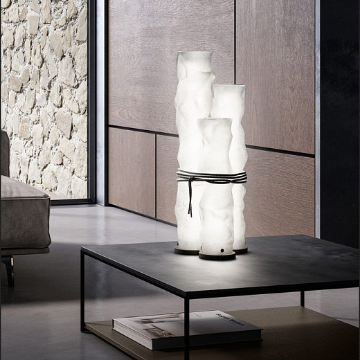 ACAM.004938 BAGGY BY PAOLA NAVONE WHITE/WHITE// настольный LED 3х27  х  ACAM.004938