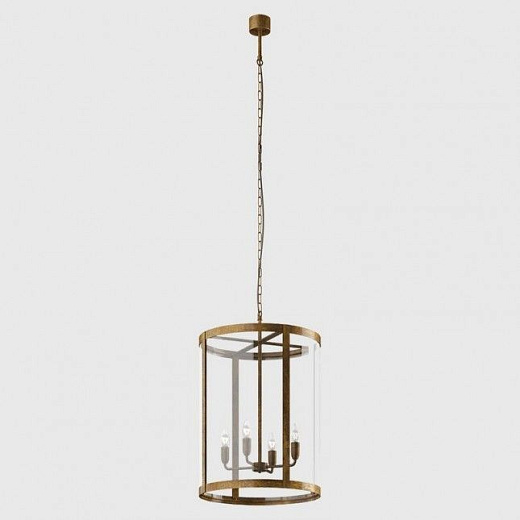 205.36.FF LONDON Antique Iron/Clear// подвесной E14 4х60  х  205.36.FF