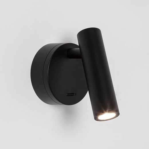 1058027  ENNA Matt black///прозрачный настенный LED 1х4.5  х  1058027 