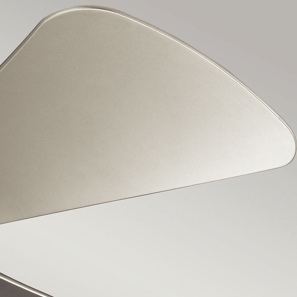 KLF-SOLA-34-BN SOLA Brushed Nickel /Opal// потолочный LED 1х10  х   