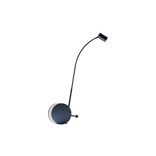 CHIO02103 CHIOCCIOLA BLACK/BLACK// настольный LED 1х11  х  CHIO02103