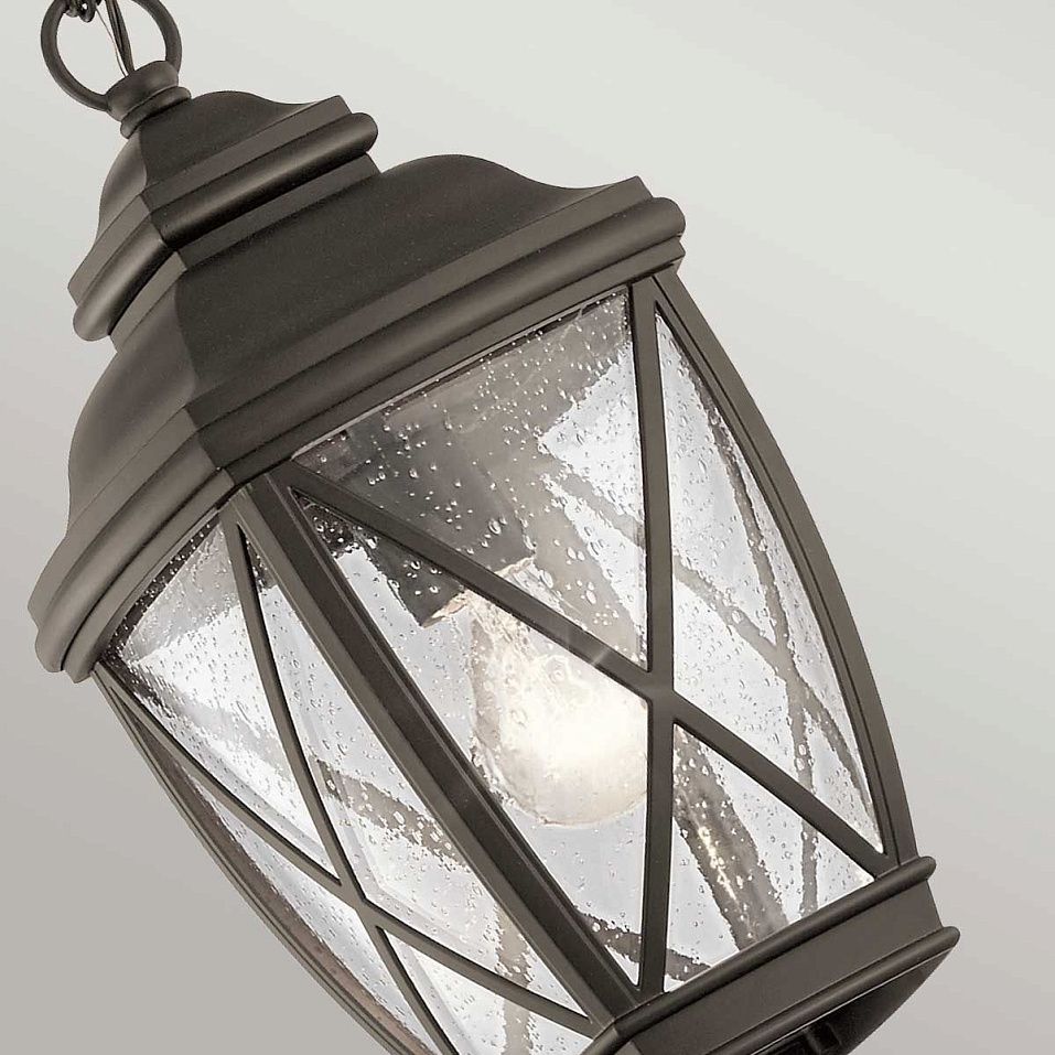 KL-TANGIER8-M TANGIER Olde Bronze /Seeded Glass // подвесной E27 1х60  х   