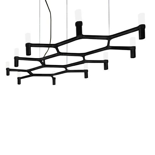 CRO HNW 56 CROWN black/white satin// подвесной G9 10х25  х  CRO HNW 56