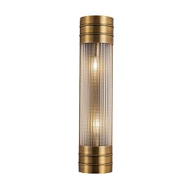 QN-WILLARD-2WB-UBZ-PG WILLARD Urban Bronze/Clear Prismatic// настенный E27 2х60  х  QN-WILLARD-2WB-UBZ-PG