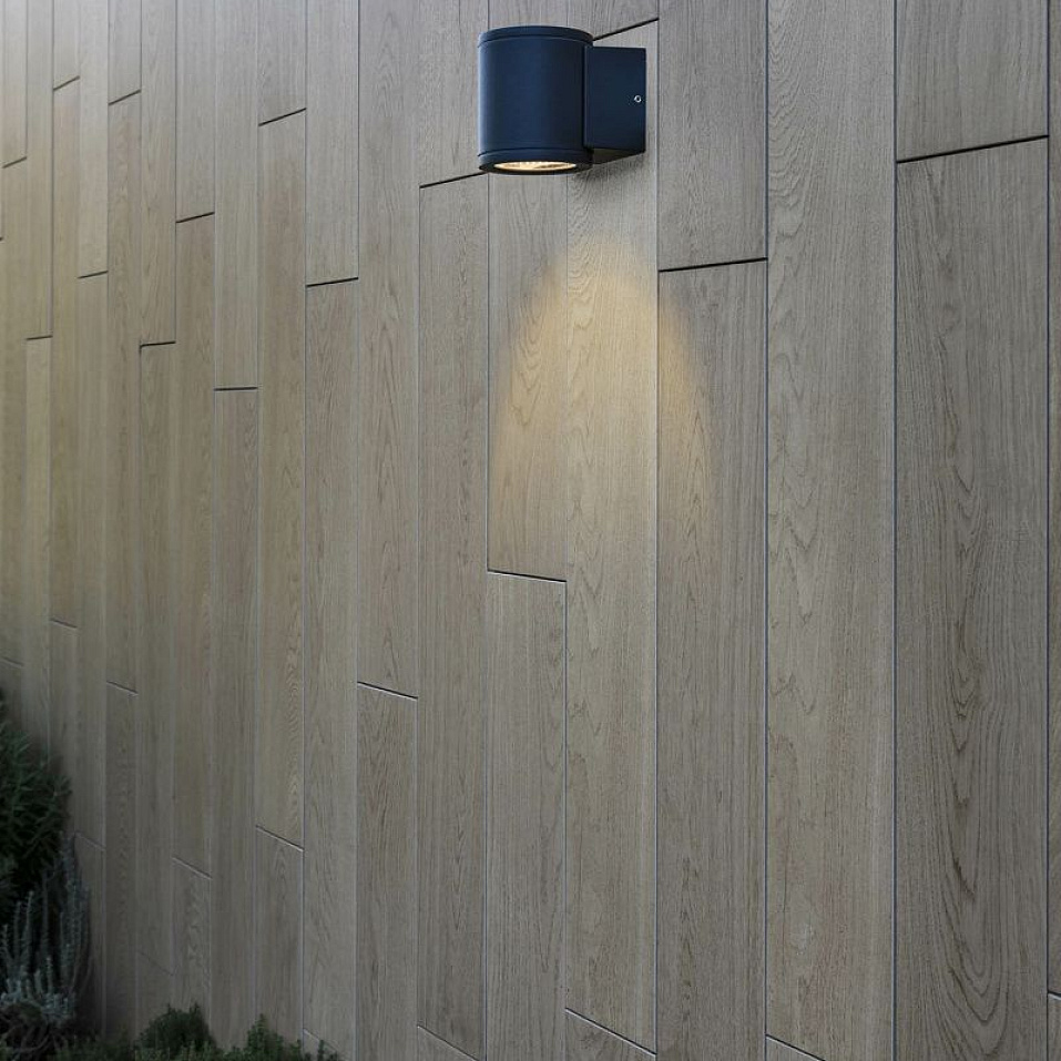 71916 TOND Dark Grey/Dark Grey//прозрачный настенный LED 1х6  х   