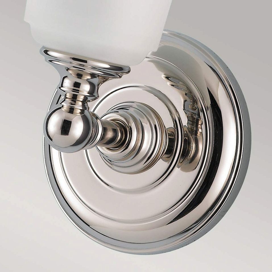 FE-HUGOLAKE1BATH HUGOLAKE Polished Chrome/Opal // настенный G9 LED 1х3  х   