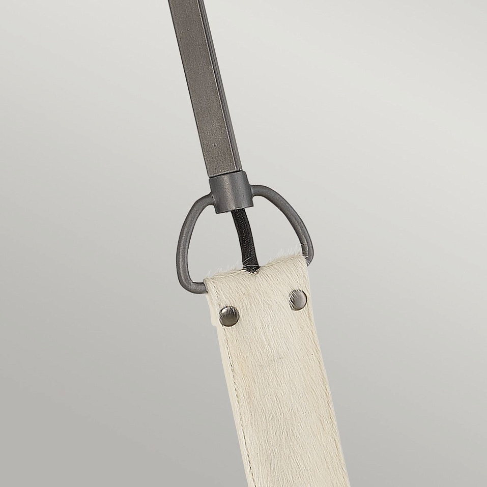 QN-LUDLOW-1P-GR LUDLOW Brushed Graphite/Brushed Graphite// подвесной  х  х   