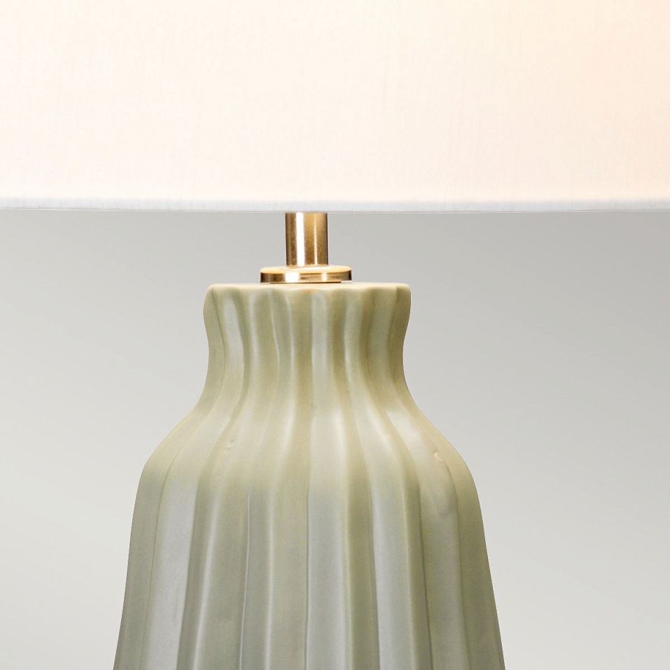 KEW-TL KEW Sage Green/White// настольный E27 1х60  х   