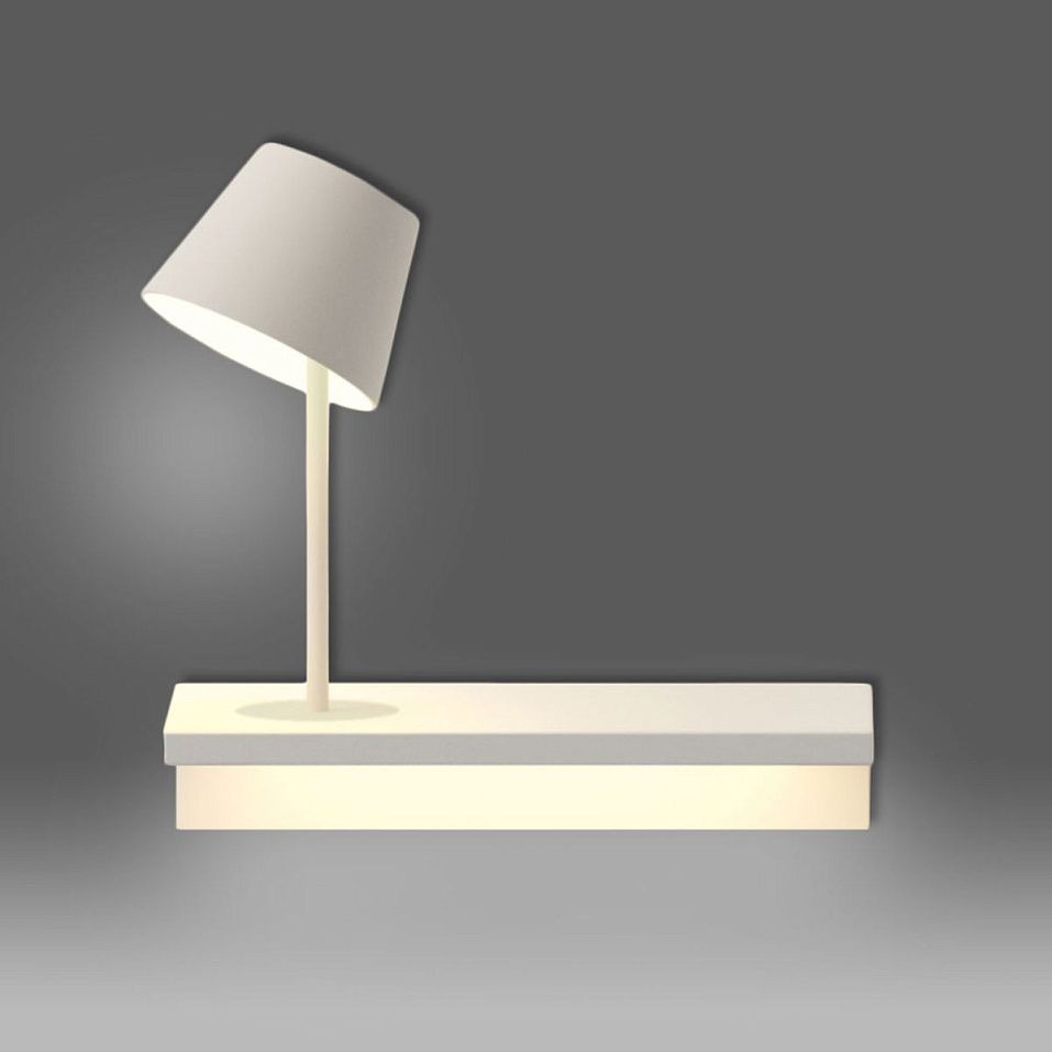 6045.93 SUITE matt white/white// настенный LED 1х3,7  х   