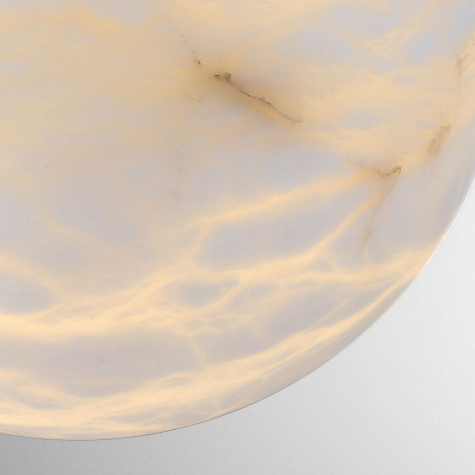 QN-KEPLER-1P-M-BG KEPLER Brushed Gold/White// подвесной LED 1х15  х   