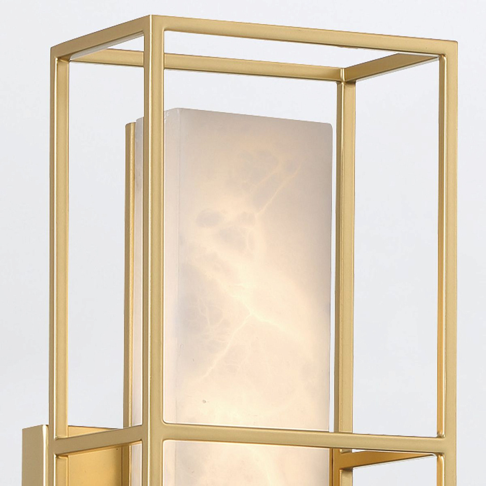 QN-BLAKLEY-M-BG BLAKLEY Brushed Gold/Beige// настенный LED 1х13  х   