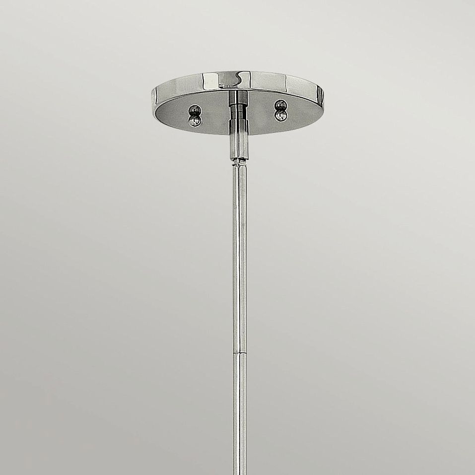 HK-ZELDA-P-A-PN ZELDA Polished Nickel /Etched Glass // подвесной E27 1х60  х   