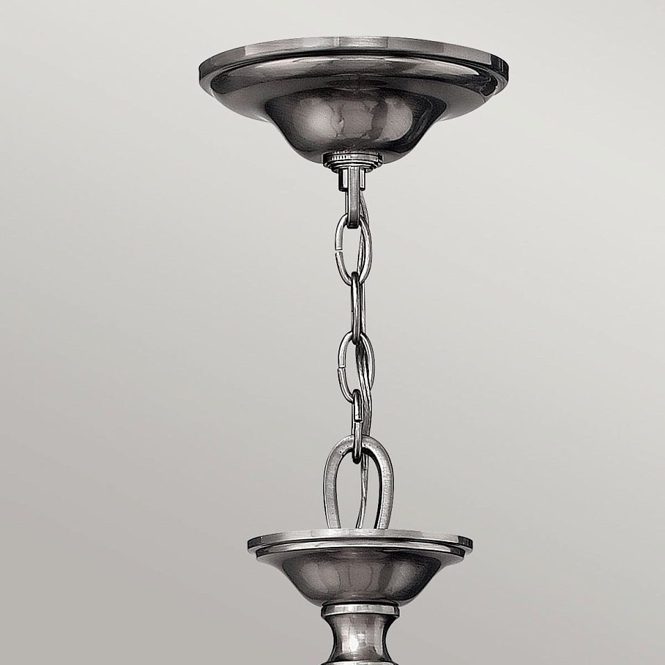 HK-SUSSEX5  SUSSEX Brushed Nickel /White// подвесной E14 5х60  х   
