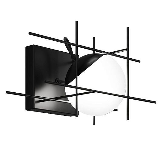 PLOT FRAME AP1  black matt/white// настенный LED 2700K 1х12,5  х  PLOT FRAME AP1