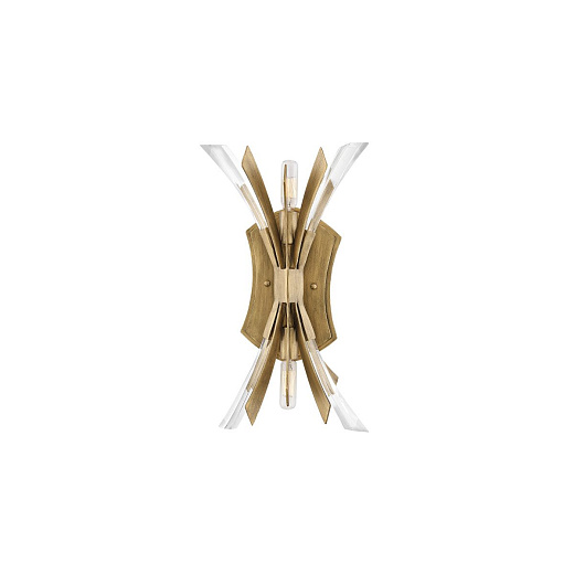 QN-VIDA2 VIDA Burnished Gold/Burnished Gold/Clear Crystal// настенный E14 2х40  х  QN-VIDA2
