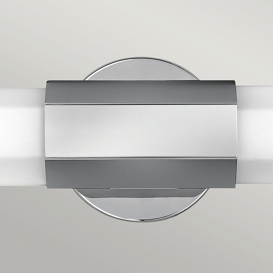 QN-FACET-LED2-PC-BATH FACET Polished Chrome /Opal// настенный LED 2х12  х   