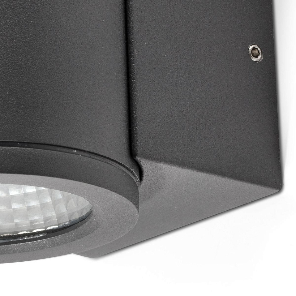 71916 TOND Dark Grey/Dark Grey//прозрачный настенный LED 1х6  х   