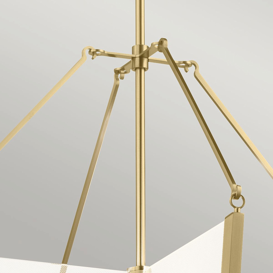 QN-CALTERS-P-L-CG CALTERS Champagne Gold///прозрачный подвесной LED 1х72,3  х   