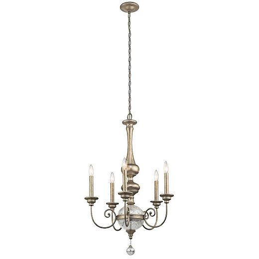 KL-ROSALIE-5B ROSALIE Sterling Gold/// подвесной E14 5х60  х  KL-ROSALIE-5B