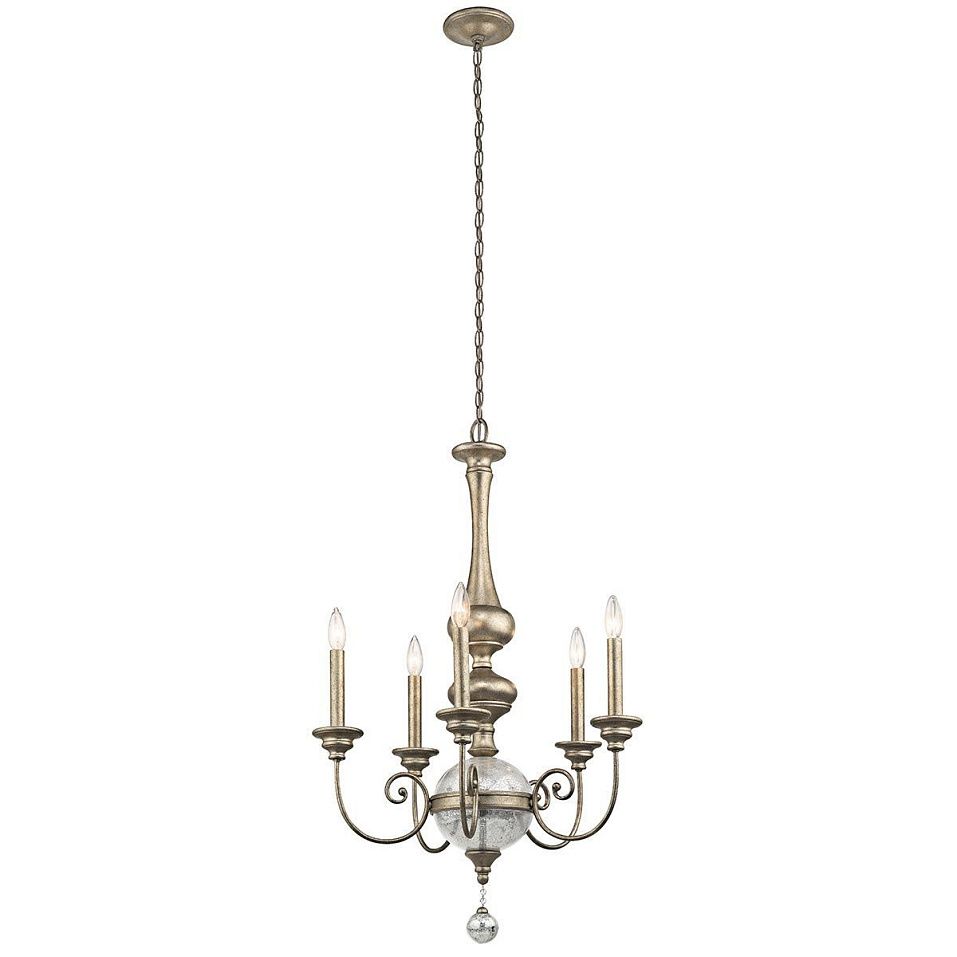 KL-ROSALIE-5B ROSALIE Sterling Gold/// подвесной E14 5х60  х   