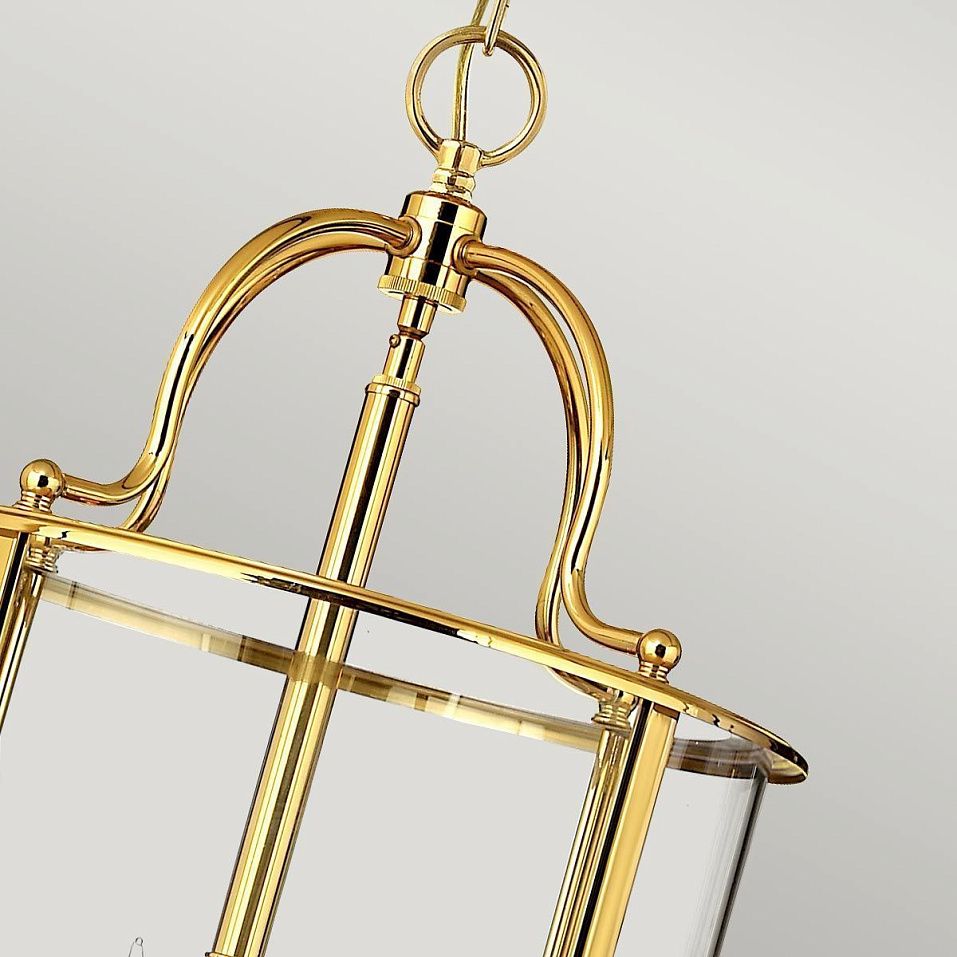 HK-GENTRY-P-L-PB GENTRY Polished Brass /Clear// подвесной E14 6х60  х   