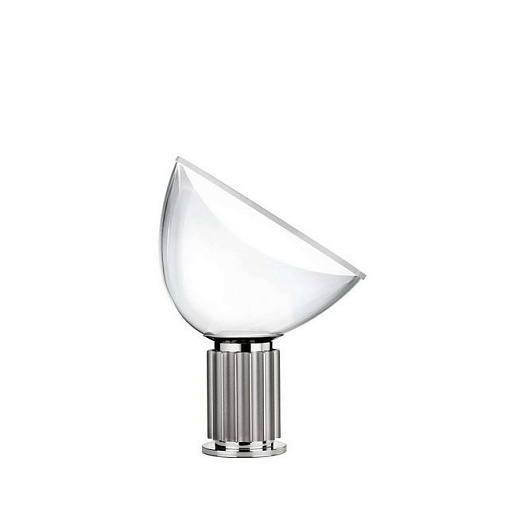 F6604004 TACCIA SMALL Silver/Clear// настольный LED 1х16  х  F6604004