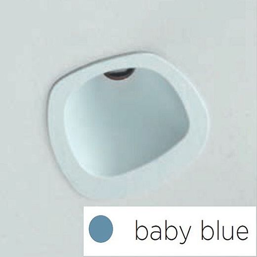 1198354 64 /9530 PIN ORGANIC baby blue/// встраиваемый LED 1х10  х  1198354 64 /9530