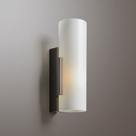 022W1M12W.CE/UL Unique Wall  Dark Burnished Brass /White// настенный E14 LED 1х6  х  022W1M12W.CE/UL