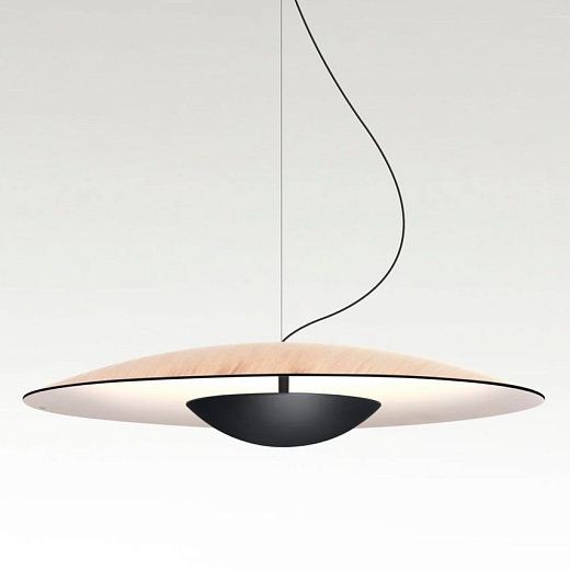 A662-025 GINGER 42 Black/Oak - White// подвесной LED 2700K 1х16.28  х  A662-025