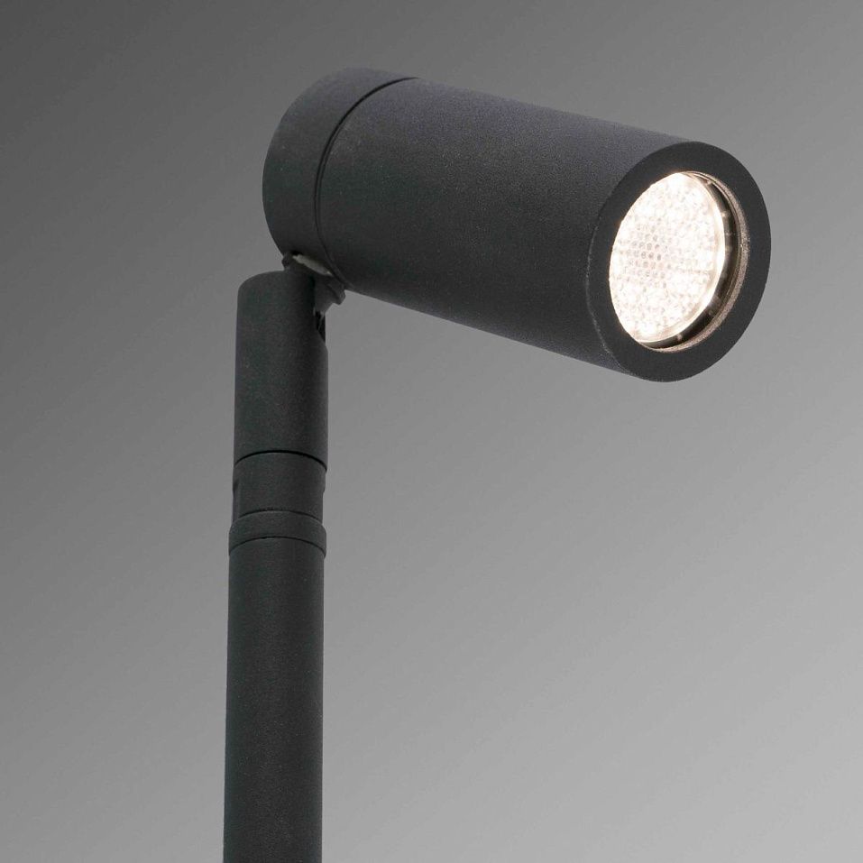 70226 SETH 600 BLACK///прозрачный напольный LED 1х6  х   