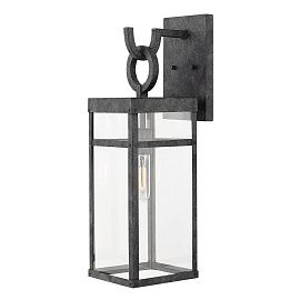 QN-PORTER-L-DZ PORTER Aged Zinc/Clear// настенный E27 1х60  х  QN-PORTER-L-DZ