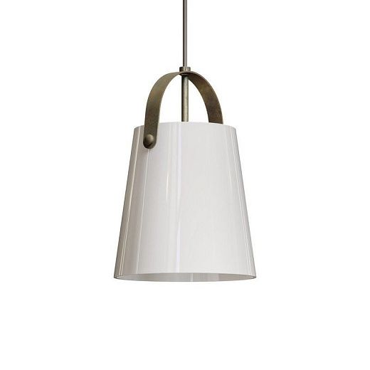287.01.OOB BELL brass/white// подвесной E27 1х15  х  287.01.OOB