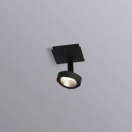 143168B2 (117200B0 + 901567B2 + 90053148) PLUXO black texture/ потолочный LED 2700K 1х10  х  143168B2 (117200B0 + 901567B2 + 90053148)