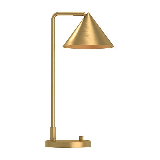 ALM-REMYCK-TL-GD REMYCK Brushed Gold/Brushed Gold// настольный E27 1х60  х  ALM-REMYCK-TL-GD