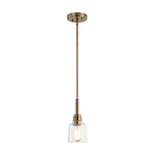 KL-AIVIAN-P-WBR AIVIAN  Weathered Brass/Clear// подвесной E27 1х60  х  KL-AIVIAN-P-WBR