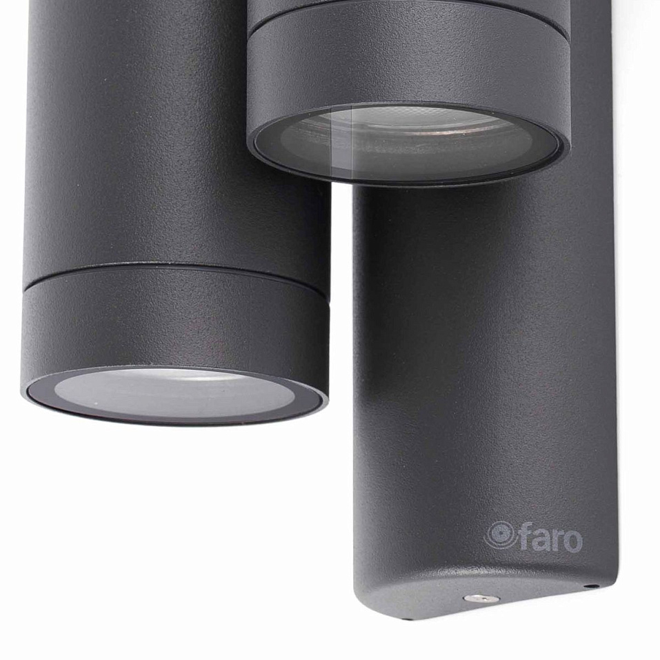 75503 STEPS 4L Dark Grey///Transparent настенный GU10LED 4х8  х   