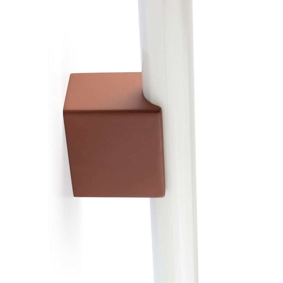 63557 CALMA Terracotta/Opal white// настенный LED 1х7  х   
