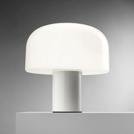 F1074009 BELLHOP GLASS WHITE/WHITE// настольный LED 1х15  х  F1074009