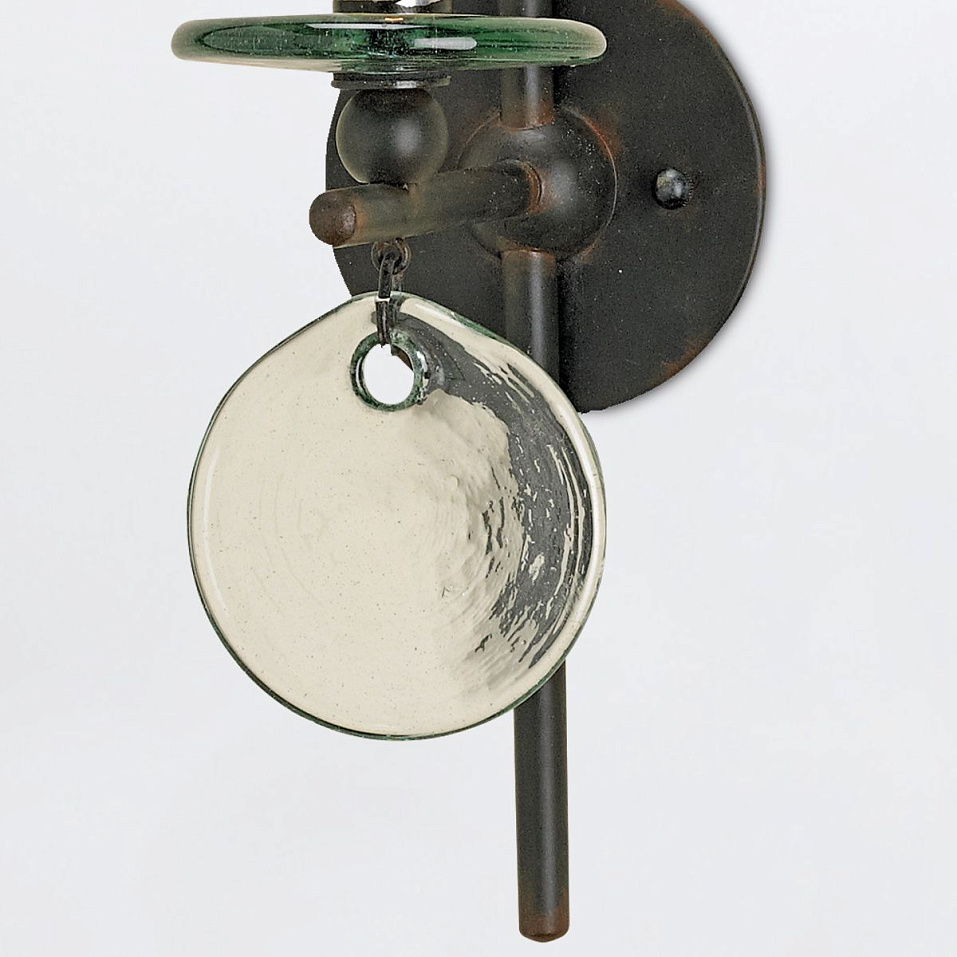 QNC-SETHOS-WB-ABK SETHOS Old Iron/Recycled Glass /// настенный E14 1х60  х   