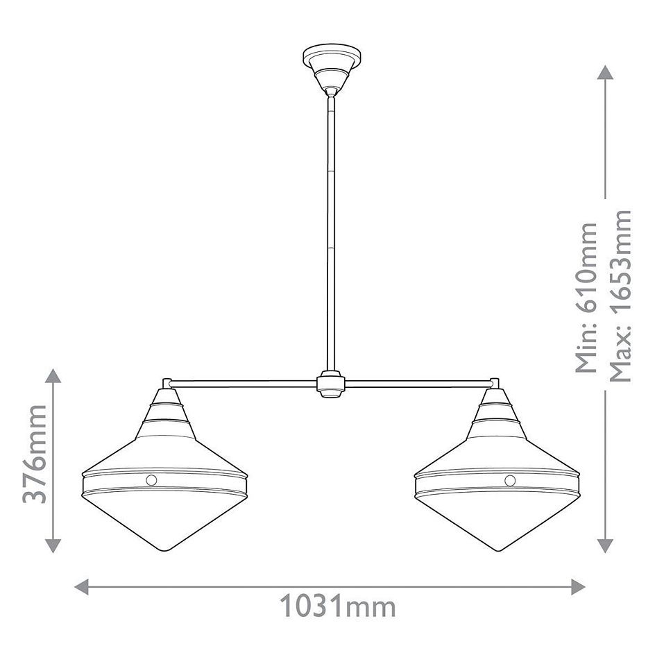 QN-WILLARD-LP2-UBZ-PG  WILLARD Urban Bronze /Clear Prismatic// подвесной E27 2х60  х   