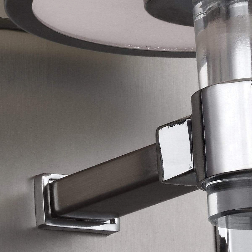 FE-PROSPECT-PARK1 PROSPECT PARK Satin Nickel with Chrome /Opalwhite// настенный E27 1х60  х   