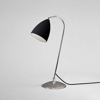 1223002 JOEL Polished Chrome/Matt Black// настольный E27 1х42  х