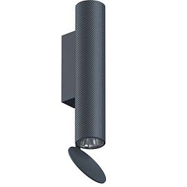 F2341023 H225 SPIGA FLAUTA blue/// настенный LED 2х12  х  F2341023 H225 SPIGA