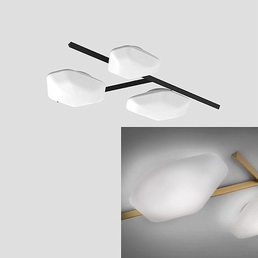 MODULOR PP2 BC/ST  OTV 3000 / DIM3  BRONZE/WHITE// настенный LED 1х19,2 LED 2х12  MODULOR PP2 BC/ST  OTV 3000 / DIM3