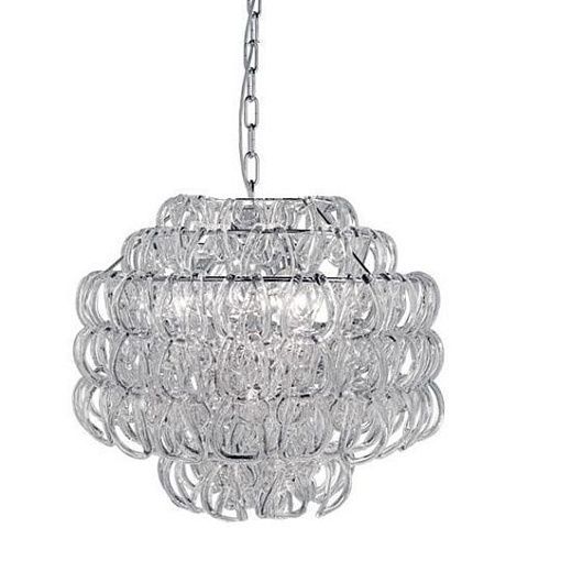 GIOGALI SP50 CR  chrom/clear светильник подвесной E27 1х150  х  GIOGALI SP50 CR