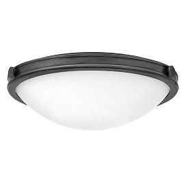 HK-COLLIER-F-M-BX COLLIER Black Oxide/Opal// потолочный E27 3х40  х  HK-COLLIER-F-M-BX
