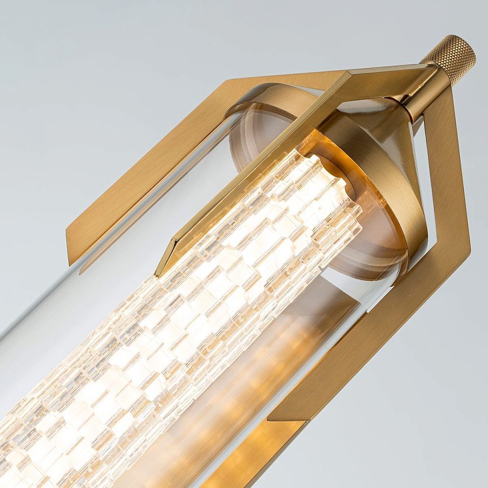 QN-ESPADA-2W-BG ESPADA Gold/Clear// настенный LED 1х23  х   