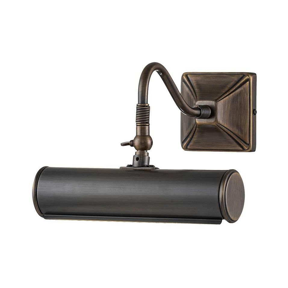 PL1-10-DB Picture Light  Dark Bronze /Dark Bronze // подсветка для картин E14 1х40  х   