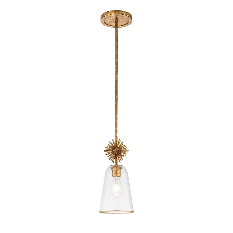 STARING-MP-DG-CLEAR STARING Distressed Gold /Clear// подвесной E27 1х40  х   